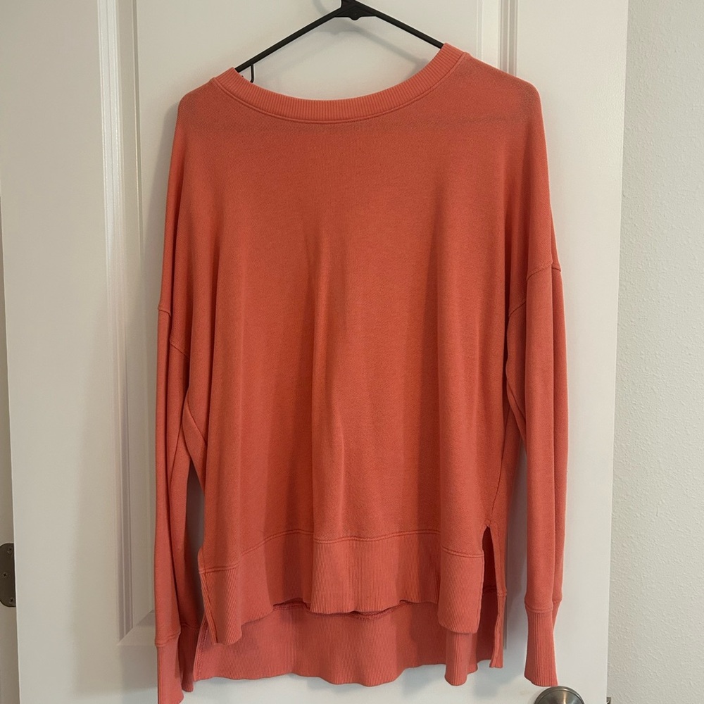 Time and Tru Women's Orange Sweatshirt